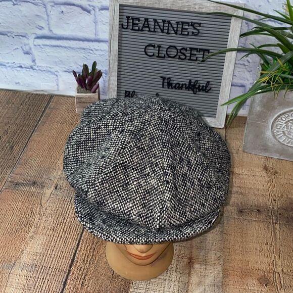 Irish Motoring Cap by Jonathan Richard Ireland 100% Wool Mens S - Picture 3 of 11